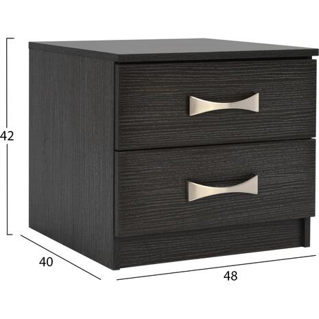ΚΟΜΟΔΙΝΟ ΜΕ 2 ΣΥΡΤΑΡΙΑ ΚΑΙ ΧΕΡΟΥΛΙ ASHLYN HM2235.01 ZEBRANO 48x40x42Yεκ.