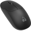 Ασύρματο οπτικό ποντίκι Powertech PT-1183, USB δέκτης, 1000DPI, μαύρο