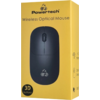 Ασύρματο οπτικό ποντίκι Powertech PT-1183, USB δέκτης, 1000DPI, μαύρο