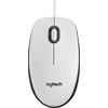 Ποντίκι ενσύρματο Logitech M100 optical white