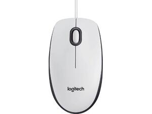 Ποντίκι ενσύρματο Logitech M100 optical white