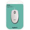 Ποντίκι ενσύρματο Logitech M100 optical white