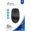 Ποντίκι ενσύρματο Mediarange optical 3 button black MROS212 silent click