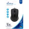 Ποντίκι ενσύρματο Mediarange optical 3 button black MROS210