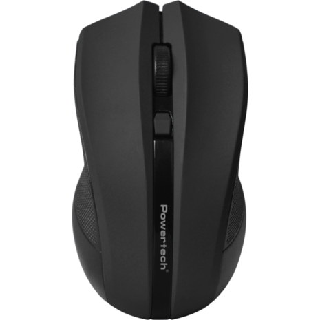 Ασύρματο ποντίκι Powertech PT-1166 , USB δέκτης 1600DPI μαύρο