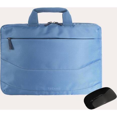 Τσάντα laptop Tucano 15.6'' δώρο ασύρματο ποντίκι