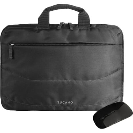 Τσάντα - θήκη laptop Tucano 13-14" δώρο mouse wireless Omaggio