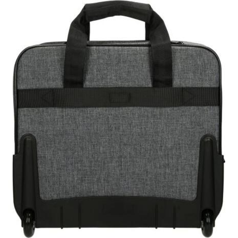 Τσάντα επαγγελματική τρόλεϊ για Laptop Enrico Benetti "Frankfurt" Grey 41x21x33cm