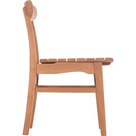 ΚΑΡΕΚΛΑ ΤΡΑΠΕΖΑΡΙΑΣ ΕΞ.ΧΩΡΟΥ ROBBIE HM18115 ΞΥΛΟ TEAK--ΦΥΣΙΚΟ 48x51x82Υεκ.