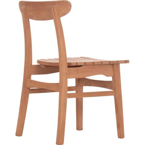 ΚΑΡΕΚΛΑ ΤΡΑΠΕΖΑΡΙΑΣ ΕΞ.ΧΩΡΟΥ ROBBIE HM18115 ΞΥΛΟ TEAK--ΦΥΣΙΚΟ 48x51x82Υεκ.