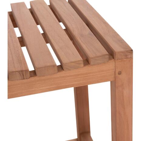 ΣΚΑΜΠΟ ΜΠΑΡ NIKOL HM18109 ΞΥΛΟ ΤΕΑΚ ΣΕ ΦΥΣΙΚΟ 40x40x77Υεκ.
