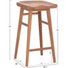 ΣΚΑΜΠΟ ΜΠΑΡ BOLMAR HM18108 ΞΥΛΟ ΤΕΑΚ ΣΕ ΦΥΣΙΚΟ 40.5x44x74Υεκ.