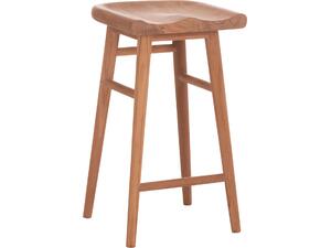 ΣΚΑΜΠΟ ΜΠΑΡ BOLMAR HM18108 ΞΥΛΟ ΤΕΑΚ ΣΕ ΦΥΣΙΚΟ 40.5x44x74Υεκ.