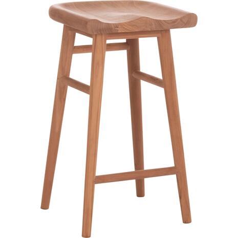 ΣΚΑΜΠΟ ΜΠΑΡ BOLMAR HM18108 ΞΥΛΟ ΤΕΑΚ ΣΕ ΦΥΣΙΚΟ 40.5x44x74Υεκ.