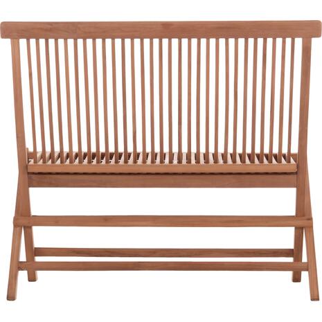 ΠΑΓΚΑΚΙ KENDALL HM18128 ΠΤΥΣΣΟΜΕΝΟ ΑΠΟ ΞΥΛΟ ΤΕΑΚ ΣΕ ΦΥΣΙΚΟ ΧΡΩΜΑ 100x47x89Υεκ.