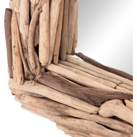 ΚΑΘΡΕΠΤΗΣ ΤΟΙΧΟΥ TWIGS HM4440 DRIFTWOOD ΣΕ ΦΥΣΙΚΟ ΧΡΩΜΑ 62x10x82Υεκ.