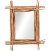 ΚΑΘΡΕΠΤΗΣ ΤΟΙΧΟΥ TWIGGER HM4442 DRIFTWOOD ΣΕ ΦΥΣΙΚΟ ΧΡΩΜΑ 80x15x100Υεκ