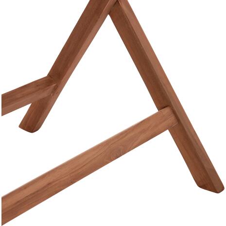 ΤΡΑΠΕΖΙ ΠΤΥΣΣΟΜΕΝΟ ΟΡΘΟΓΩΝΙΟ ERIS HM18117 ΞΥΛΟ TEAK--ΦΥΣΙΚΟ 120x70x76Υεκ.