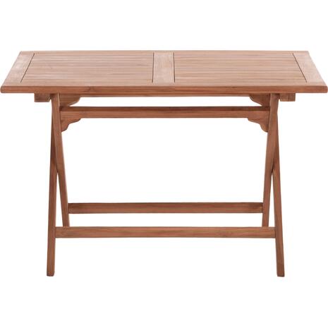 ΤΡΑΠΕΖΙ ΠΤΥΣΣΟΜΕΝΟ ΟΡΘΟΓΩΝΙΟ ERIS HM18117 ΞΥΛΟ TEAK--ΦΥΣΙΚΟ 120x70x76Υεκ.