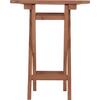 ΤΡΑΠΕΖΙ ΣΚΗΝΟΘΕΤΗ ΤΕΤΡΑΓΩΝΟ ERIS HM18118 ΞΥΛΟ TEAK--ΦΥΣΙΚΟ 60x60x75Υεκ.