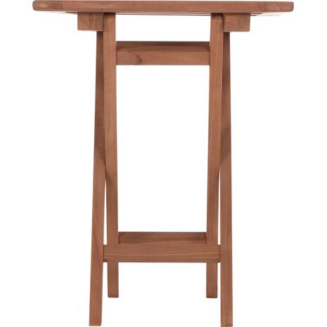 ΤΡΑΠΕΖΙ ΣΚΗΝΟΘΕΤΗ ΤΕΤΡΑΓΩΝΟ ERIS HM18118 ΞΥΛΟ TEAK--ΦΥΣΙΚΟ 60x60x75Υεκ.