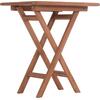 ΤΡΑΠΕΖΙ ΣΚΗΝΟΘΕΤΗ ΤΕΤΡΑΓΩΝΟ ERIS HM18118 ΞΥΛΟ TEAK--ΦΥΣΙΚΟ 60x60x75Υεκ.