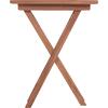 ΤΡΑΠΕΖΙ ΣΚΗΝΟΘΕΤΗ ΤΕΤΡΑΓΩΝΟ ERIS HM18118 ΞΥΛΟ TEAK--ΦΥΣΙΚΟ 60x60x75Υεκ.