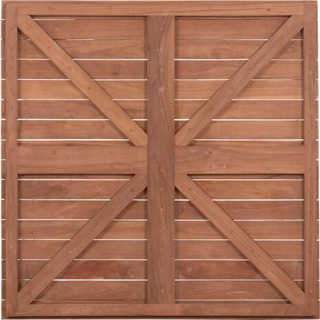 ΕΠΙΦΑΝΕΙΑ ΤΡΑΠΕΖΙΟΥ ΤΕΤΡΑΓΩΝΗ HM18137 ΞΥΛΟ TEAK--ΦΥΣΙΚΟ 80x80x4(πάχος)εκ.