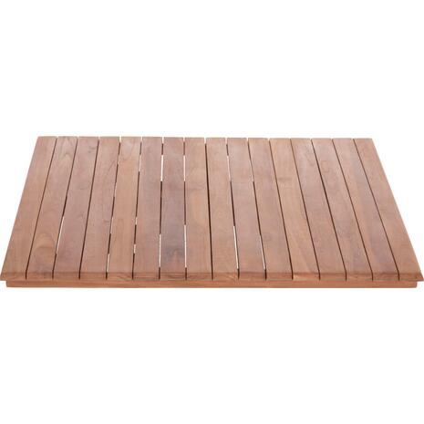 ΕΠΙΦΑΝΕΙΑ ΤΡΑΠΕΖΙΟΥ ΤΕΤΡΑΓΩΝΗ HM18137 ΞΥΛΟ TEAK--ΦΥΣΙΚΟ 80x80x4(πάχος)εκ.