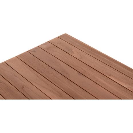 ΕΠΙΦΑΝΕΙΑ ΤΡΑΠΕΖΙΟΥ ΤΕΤΡΑΓΩΝΗ HM18136 ΞΥΛΟ TEAK--ΦΥΣΙΚΟ 70x70x4(πάχος)εκ.