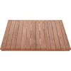 ΕΠΙΦΑΝΕΙΑ ΤΡΑΠΕΖΙΟΥ ΤΕΤΡΑΓΩΝΗ HM18136 ΞΥΛΟ TEAK--ΦΥΣΙΚΟ 70x70x4(πάχος)εκ.