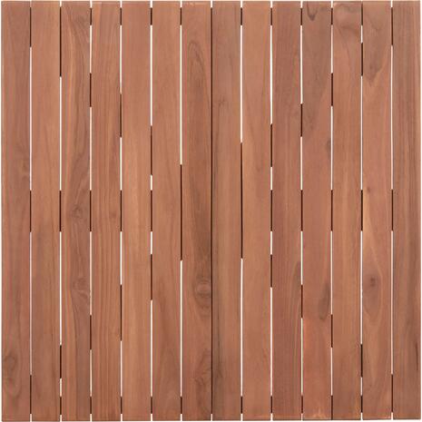 ΕΠΙΦΑΝΕΙΑ ΤΡΑΠΕΖΙΟΥ ΤΕΤΡΑΓΩΝΗ HM18136 ΞΥΛΟ TEAK--ΦΥΣΙΚΟ 70x70x4(πάχος)εκ.