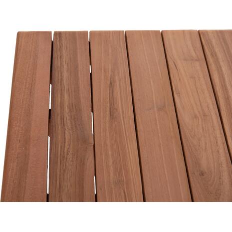 ΕΠΙΦΑΝΕΙΑ ΤΡΑΠΕΖΙΟΥ ΤΕΤΡΑΓΩΝΗ HM18135 ΞΥΛΟ TEAK--ΦΥΣΙΚΟ 60x60x4(πάχος)εκ.