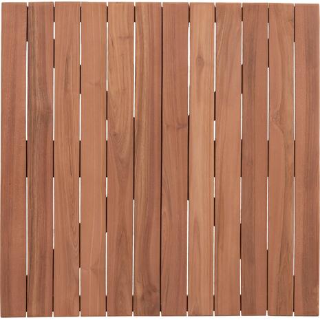 ΕΠΙΦΑΝΕΙΑ ΤΡΑΠΕΖΙΟΥ ΤΕΤΡΑΓΩΝΗ HM18135 ΞΥΛΟ TEAK--ΦΥΣΙΚΟ 60x60x4(πάχος)εκ.