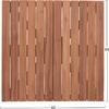 ΕΠΙΦΑΝΕΙΑ ΤΡΑΠΕΖΙΟΥ ΤΕΤΡΑΓΩΝΗ HM18135 ΞΥΛΟ TEAK--ΦΥΣΙΚΟ 60x60x4(πάχος)εκ.