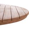 ΕΠΙΦΑΝΕΙΑ ΤΡΑΠΕΖΙΟΥ ΣΤΡΟΓΓΥΛΗ HM18133 ΞΥΛΟ TEAK--ΦΥΣΙΚΟ Φ70x4(πάχος)εκ.