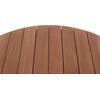 ΕΠΙΦΑΝΕΙΑ ΤΡΑΠΕΖΙΟΥ ΣΤΡΟΓΓΥΛΗ HM18132 ΞΥΛΟ TEAK--ΦΥΣΙΚΟ Φ60x4(πάχος)εκ.
