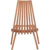 ΠΟΛΥΘΡΟΝΑ LOUNGE ΠΤΥΣΣΟΜΕΝΗ SHIGAO HM18112 ΞΥΛΟ TEAK--ΦΥΣΙΚΟ 61x88.5x89Υεκ.