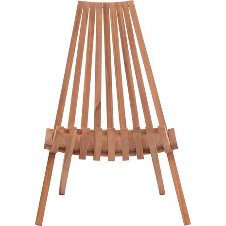 ΠΟΛΥΘΡΟΝΑ LOUNGE ΠΤΥΣΣΟΜΕΝΗ SHIGAO HM18112 ΞΥΛΟ TEAK--ΦΥΣΙΚΟ 61x88.5x89Υεκ.