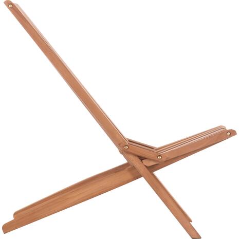 ΠΟΛΥΘΡΟΝΑ LOUNGE ΠΤΥΣΣΟΜΕΝΗ SHIGAO HM18112 ΞΥΛΟ TEAK--ΦΥΣΙΚΟ 61x88.5x89Υεκ.