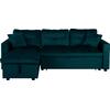 ΚΑΝΑΠΕΣ ΓΩΝΙΑ ΚΡΕΒΑΤΙ WAYNE 224x147x85Υεκ. HM3028.13 ΒΕΛΟΥΔΟ ΚΥΠΑΡΙΣΣΙ