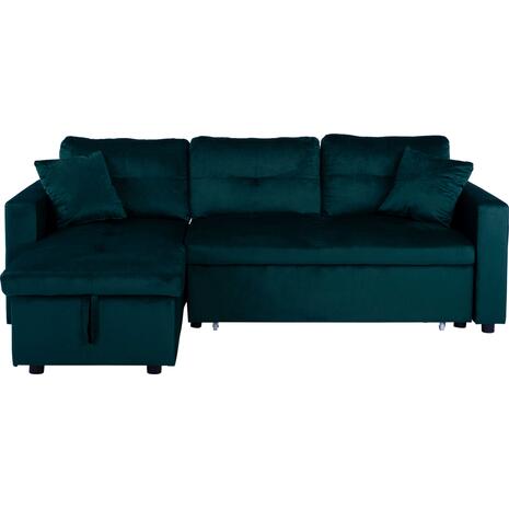 ΚΑΝΑΠΕΣ ΓΩΝΙΑ ΚΡΕΒΑΤΙ WAYNE 224x147x85Υεκ. HM3028.13 ΒΕΛΟΥΔΟ ΚΥΠΑΡΙΣΣΙ