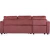 ΚΑΝΑΠΕΣ ΓΩΝΙΑ ΚΡΕΒΑΤΙ WAYNE 224x147x85Υεκ. HM3028.12 ΒΕΛΟΥΔΟ ΣΑΠΙΟ ΜΗΛΟ (Σάπιο Μήλο)