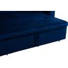 ΚΑΝΑΠΕΣ ΓΩΝΙΑ ΚΡΕΒΑΤΙ WAYNE 224x147x85Υεκ. HM3028.18 ΒΕΛΟΥΔΟ ΜΠΛΕ