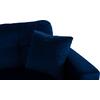 ΚΑΝΑΠΕΣ ΓΩΝΙΑ ΚΡΕΒΑΤΙ WAYNE 224x147x85Υεκ. HM3028.18 ΒΕΛΟΥΔΟ ΜΠΛΕ