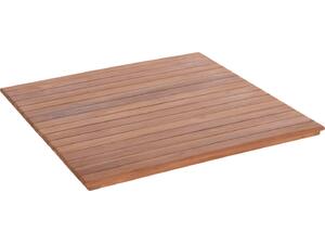 ΕΠΙΦΑΝΕΙΑ ΤΡΑΠΕΖΙΟΥ ΤΕΤΡΑΓΩΝΗ HM18137 ΞΥΛΟ TEAK--ΦΥΣΙΚΟ 80x80x4(πάχος)εκ.
