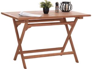 ΤΡΑΠΕΖΙ ΠΤΥΣΣΟΜΕΝΟ ΟΡΘΟΓΩΝΙΟ ERIS HM18117 ΞΥΛΟ TEAK--ΦΥΣΙΚΟ 120x70x76Υεκ.