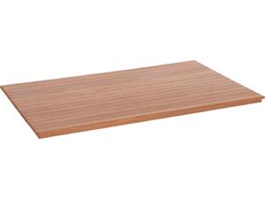 ΕΠΙΦΑΝΕΙΑ ΤΡΑΠΕΖΙΟΥ ΟΡΘΟΓΩΝΙΑ HM18138 ΞΥΛΟ TEAK--ΦΥΣΙΚΟ 120x80x4(πάχος)εκ.