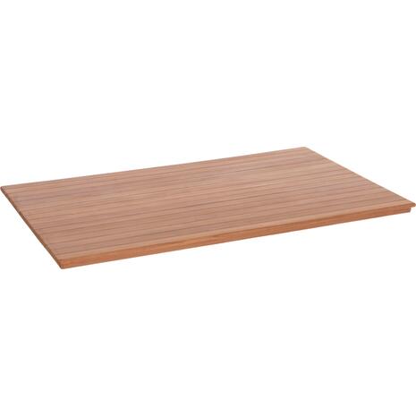 ΕΠΙΦΑΝΕΙΑ ΤΡΑΠΕΖΙΟΥ ΟΡΘΟΓΩΝΙΑ HM18138 ΞΥΛΟ TEAK--ΦΥΣΙΚΟ 120x80x4(πάχος)εκ.