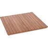 ΕΠΙΦΑΝΕΙΑ ΤΡΑΠΕΖΙΟΥ ΤΕΤΡΑΓΩΝΗ HM18136 ΞΥΛΟ TEAK--ΦΥΣΙΚΟ 70x70x4(πάχος)εκ.